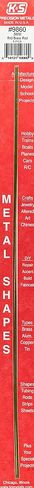 K&S 9867 Round Brass Rod, 4mm OD x 300mm Long, 3 Pieces, Made in The USA in Saudi Arabia