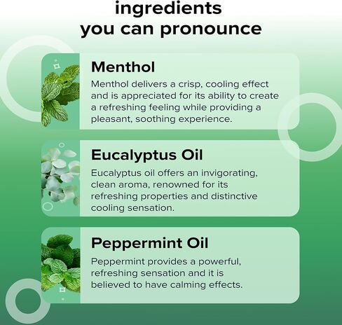 Boom Boom Nasal Stick (4 Pack) | Boosts Focus + Enhances Breathing | Provides Fresh Cooling Sensation | Aromatherapy Inhaler Made with Essential Oils + Menthol (Mint, Wintermint, Tropical, Lavender) in Kuwait