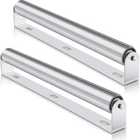 مجموعة Therwen 4 عبوات بطول 16 بوصة ومجموعة دعامات بطول 1.5 بوصة قطر محمل كاياك بكرات مقطورة قارب مع أقواس بكرات ناقلة بكرة معدنية مع دعامة لنقل الاستخدام الصناعي للطوف in Kuwait