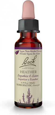 Bach Original Flower Remedies, Cherry Plum for Control (Non-Alcohol Formula), Natural Homeopathic Flower Essence, Holistic Wellness and Stress Relief, Vegan, 10mL Dropper in Saudi Arabia