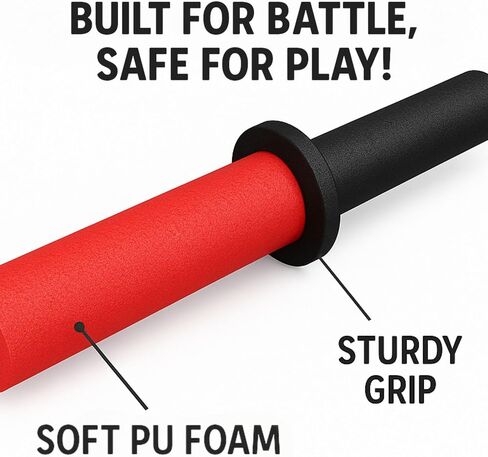 6 PCS Pool Noodles Foam Light Saber Toy Swords - Kids Bulk Party Favors - Ideal for Pools, Backyard, Summer Outdoors Play (29-Inches) in Saudi Arabia
