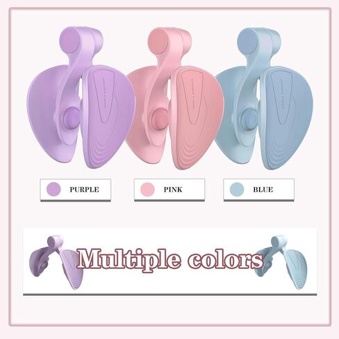 Kegel Sports Products/Female Thigh Master/Thigh Trainer/Pelvic Floor Muscle Trainer/Inner Thigh Toner/Postpartum Rehabilitation Pelvic Floor/Family Fitness Sports Equipment (Pink) in Saudi Arabia