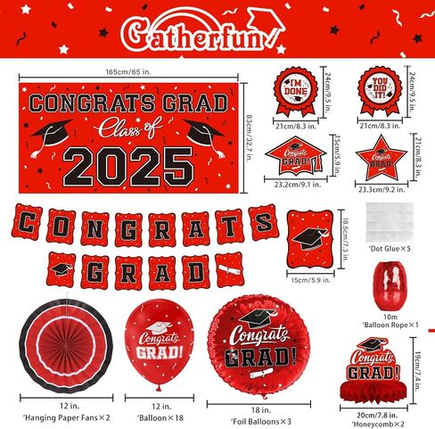 Purple Themed 2024 Graduation Decorations Set - Congrats Grad Banner, Class of 2024 Backdrop, Balloons & Streamers Kit - Complete Party Supplies for High School & College Celebrations in Saudi Arabia