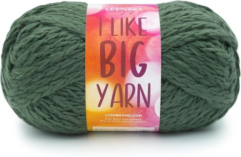 Lion Brand Yarn I Like Big Yarn, Dill in Saudi Arabia