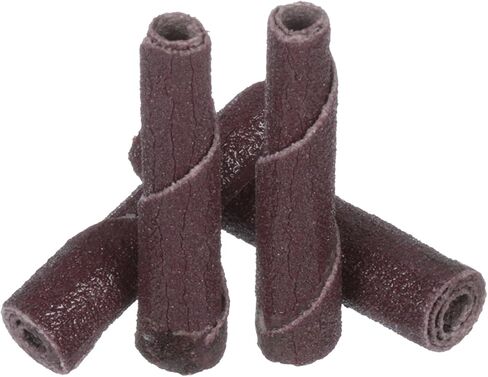 بكرة خرطوشة مدببة كاملة 3M 341D - 120 حبيبة، دعامة ذات وزن X - صنفرة معدنية ولمسة نهائية - لمطاحن القالب - 1/2 بوصة × 1.5 بوصة × 1/8 بوصة in Kuwait