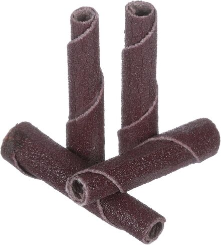 بكرة خرطوشة مدببة كاملة 3M 341D - 120 حبيبة، دعامة ذات وزن X - صنفرة معدنية ولمسة نهائية - لمطاحن القالب - 1/2 بوصة × 1.5 بوصة × 1/8 بوصة in Kuwait