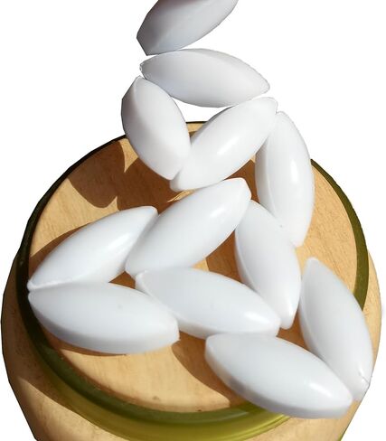 Magnetic Stirrer Stir Bar PTFE Magnetic Mixer Stir Bars (7x15mm, Olive Shape, 10pcs) in Kuwait