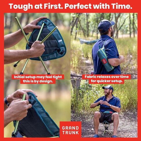 GRAND TRUNK Compass 360 Camping Stool | Green in Kuwait