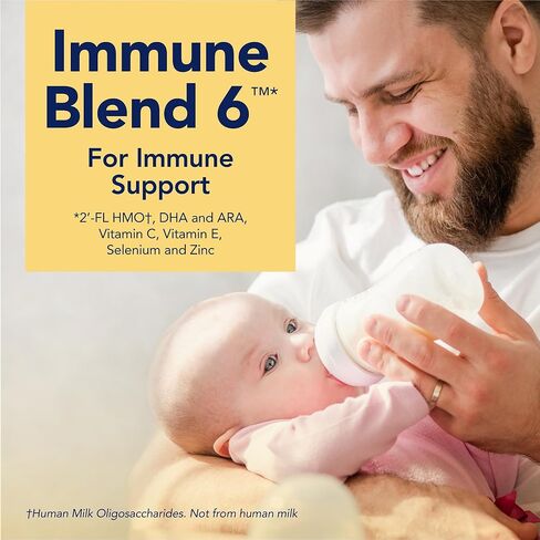 Amazon Brand - Mama Bear Infant Milk-Based Baby Formula Powder with Iron, Dual Prebiotics, Omega 3 DHA and Choline, Brain, Growth, Immunity, 22.2 Ounce in Kuwait