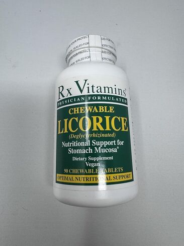Rx Vitamins DGL Licorice 500 mg - 90 Tablets in Saudi Arabia