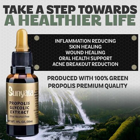 Brazilian Green Propolis Sunyata FDA Registered (3) Bundle 1 pack Bee Freshener (3) in Saudi Arabia