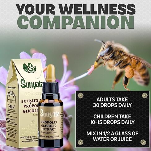 Brazilian Green Propolis Sunyata FDA Registered (3) Bundle 1 pack Bee Freshener (3) in Saudi Arabia