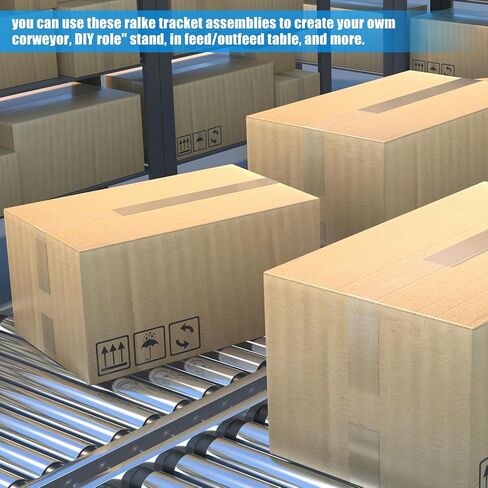 مجموعة Therwen 4 عبوات بطول 16 بوصة ومجموعة دعامات بطول 1.5 بوصة قطر محمل كاياك بكرات مقطورة قارب مع أقواس بكرات ناقلة بكرة معدنية مع دعامة لنقل الاستخدام الصناعي للطوف in Kuwait