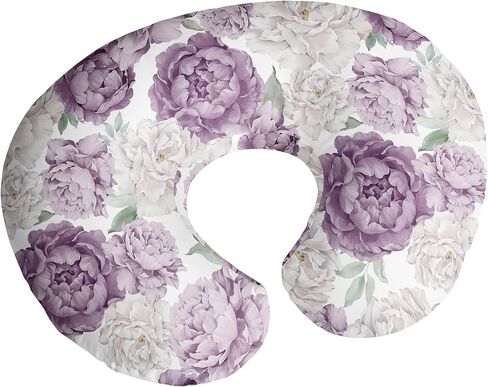 Sweet Jojo Designs Sunflower Boho Floral Nursing Pillow Cover Breastfeeding Pillowcase for Newborn Infant Bottle or Breast Feeding Pillow NOT Included Yellow Green Bohemian Farmhouse Watercolor Flower in Saudi Arabia