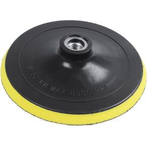 Drilax 5 inch Sanding Disc Backing Pad Hook and Loop Angle Grinder Accessories Sanding Flexible Backer Plate 5/8-11 Threaded Arbor Buffing Polishing Sanding Napping Disc Pad Compatible with Dewalt in Kuwait