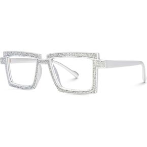 VOOGLAM Rectangle Blue light Blocking Glasses for Women Men Anti UV Eyestrain Eyewear Joselyn