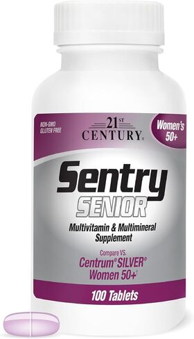21st Century Sentry Senior Women 50 Plus Tablets, 100 Count (27542) in Saudi Arabia