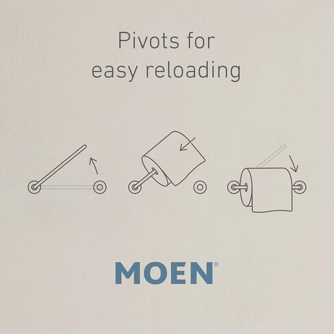 Moen Ashville Pivoting حامل ورق in Kuwait