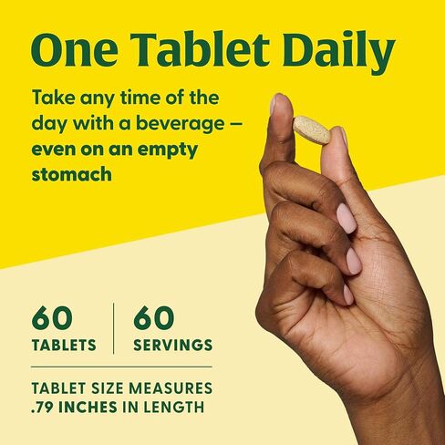 MegaFood Women's 40+ One Daily Multivitamin مع 100% DV أو أكثر من فيتامينات B وC وD والحديد - بالإضافة إلى الغذاء الحقيقي - استقلاب الطاقة؛ دعم المناعة؛ صحة العظام - نباتي - 90 قرص in Kuwait