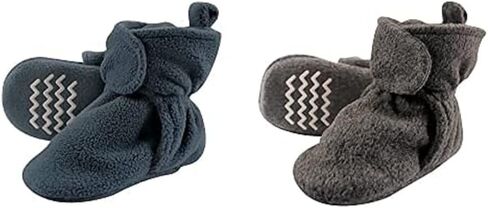 حذاء Hudson Baby Girl Cozy Fleece Boots، عبوة من قطعتين، وردي قوس قزح يونيكورن فتاة الرنة، 6-12 شهرًا in Saudi Arabia