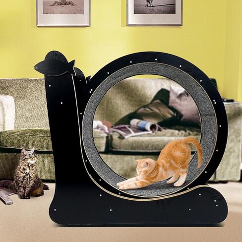 شجرة قطط حديثة مقاس 45 بوصة للقطط الداخلية، برج تسلق القطط متعدد القطط، أعمدة خدش السيزال، مسكن القطط، برج خدش للقطط الكبيرة in Kuwait