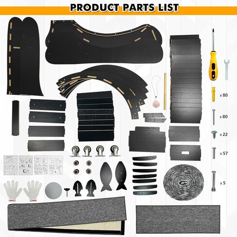 شجرة قطط حديثة مقاس 45 بوصة للقطط الداخلية، برج تسلق القطط متعدد القطط، أعمدة خدش السيزال، مسكن القطط، برج خدش للقطط الكبيرة in Kuwait