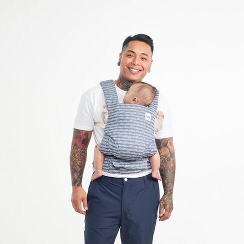 Baby Tula Coast Explore Mesh Baby Carrier 7 – 45 lb, Adjustable Newborn to Toddler Carrier, Multiple Ergonomic Positions Front and Back, Breathable – Coast Beyond, Light Blue with Light Gray Mesh in Kuwait