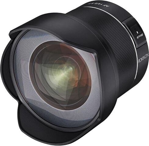 Rokinon 14mm F2.8 Full Frame Auto Focus Wide Angle Weatherproof Lens for Nikon (IO14AF-N) Black in Saudi Arabia