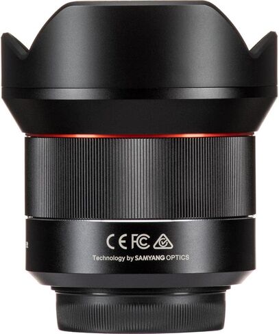 Rokinon 14mm F2.8 Full Frame Auto Focus Wide Angle Weatherproof Lens for Nikon (IO14AF-N) Black in Saudi Arabia