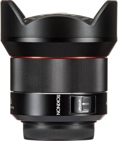 Rokinon 14mm F2.8 Full Frame Auto Focus Wide Angle Weatherproof Lens for Nikon (IO14AF-N) Black in Saudi Arabia
