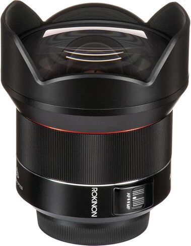 Rokinon 14mm F2.8 Full Frame Auto Focus Wide Angle Weatherproof Lens for Nikon (IO14AF-N) Black in Saudi Arabia