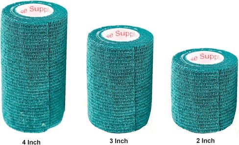 Prairie Horse Supply Vet Wrap Tape Bulk (Assorted Camo Colors) (18 Pack) (3 Inches Wide) Vet Wrap Medical First Aid Tape Self Adhesive Adherent for Ankle Wrist Sprains and Swelling in Kuwait