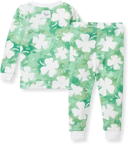 Burt's Bees Baby Baby Girls' Pajamas, Tee and Pant 2-Piece Pj Set, Wild Horse, 5T in Saudi Arabia