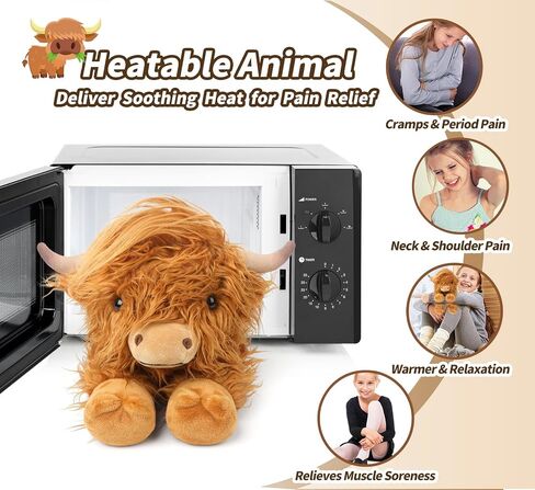 Microwavable Heating Pad for Women and Kids- Axolotl Warmable Stuffed Animals - Kawaii Hot and Cold Pink Plushie Toy - Cute Gifts for Girls and Boys in Saudi Arabia