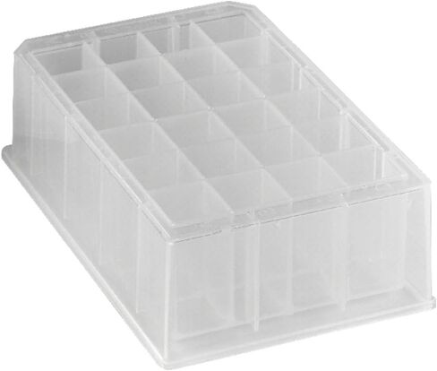 Caplugs Evergreen 290-8573-08C 24-Well Deep-Well Plates. بوليمر بولي بروبيلين، طبيعي، حقيبة in Kuwait