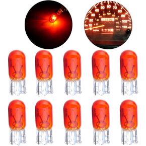 T10 194 LED Light Bulb 158 PC194 161 W5W Halogen Instrument Panel Gauge Cluster Dashboard Automotive Light Bulb Warm White Lights