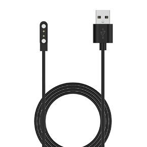 Compatible for IDW19/IDW17/IDW16/IDW15/IDW13 Smatwatch Charger, 3.3FT Replacement Charger for Woneligo W13, ENOMIR/MILOUZ IDW19, TOOBUR IDW17/IDW16, Fitpolo IDW13/IDW15 Smartwatch (Black)