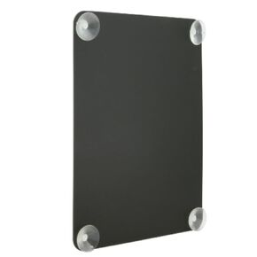 American Metalcraft PFW2736BL Suction Cup Chalkboard, Double-Sided, 16" Dia., 1-1/2" H
