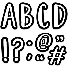 CTP Café (Core Décor) Punch-Out Letters for Classroom – Essential Homeschool Supplies – Top Back To School Supplies