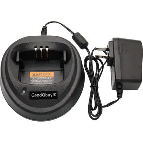 CP200 Charger is Compatible with Motorola CP200 CP340 CP360 CP380 CP040 CP140 NNTN4496 NNTN4497 NNTN4970 WPLN4137 WPLN4138 EP450 GP3138 GP3688 PM400 PR400