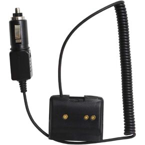 12v Car Battery Charger Eliminator Adaptor with Waterproof Ring for Yaesu Radio Vx-6r Vx-7r