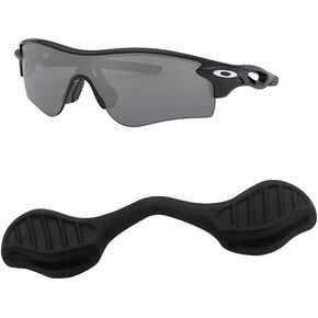 Replacement Oakley Radarlock Path EV Earsock/Nosepiece Kit (Black Temple+Black Nose Pads)