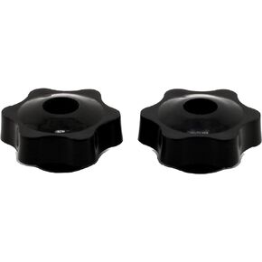 VanEssential L-Track Single Stud Bolt M10 x 1.0 Thread (Metric) 25mm / 1 inch Venture Track Accessory Black - 4 pcs
