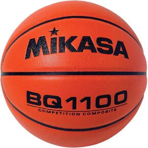 Mikasa BQ1100 Competition Basketball (Official Size), orange
