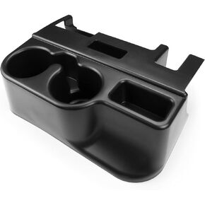 FEXON Center Console Cup Holder add-on Replacement for 1999-2001 Dodge Ram 1500/2500/3500 Black