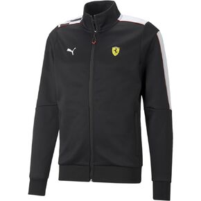 سترة رياضية للرجال من PUMA Standard Scuderia Ferrari Race MT7، أسود، مقاس X-Large in Saudi Arabia