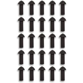 Stop & Go 5075 Mushroom Plug Tire Repair for Punctures and Flats - 1" Length x 5/16" Shaft Diameter - 50 Pack (Plugs Only)