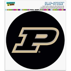 Purdue Boilermakers Logo Automotive Car Window Locker Circle Bumper Sticker