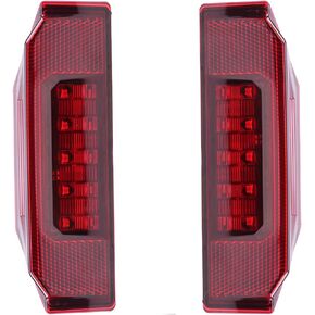 2X Rear UTV Tail Light 2412774 2411866 Left Right Compatible with Polaris Ranger 570 Full Size 900 XP 1000 RGR 4000G 4000D Brutus 2013-2016 Taillights Rear Brake Stop