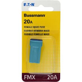 Bussmann (BP/FMX-20-RP) Blue 20 Amp Female Maxi Fuse